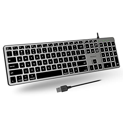 Backlit Mac Keyboard Wired