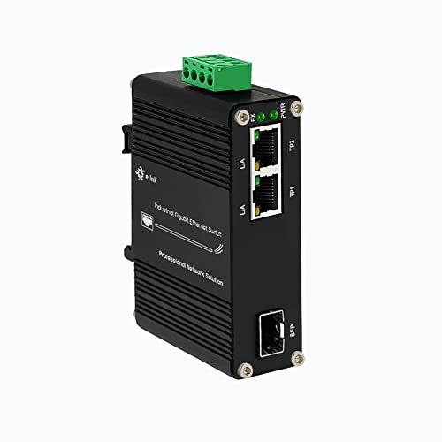 Mini Industrial Ethernet Switch with Fiber Optic Converter