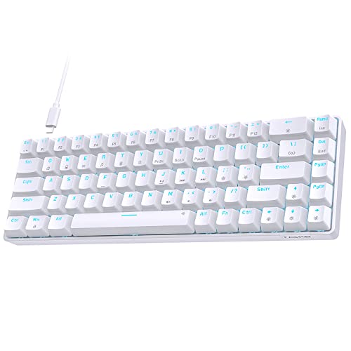 Ultra-Compact 68 Keys Mechanical Gaming Keyboard with LED Backlight