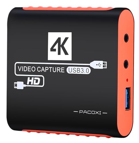 Capture Card with 4K Pass-Through for Nintendo Switch