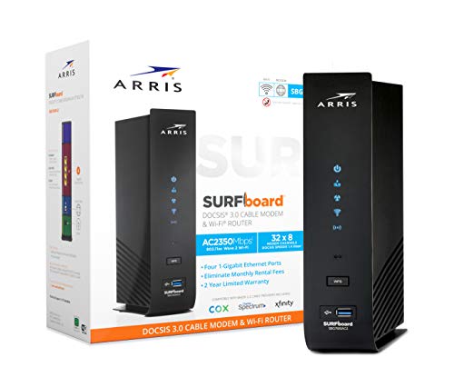 ARRIS SURFboard SBG7600AC2 Cable Modem & Wi-Fi Router