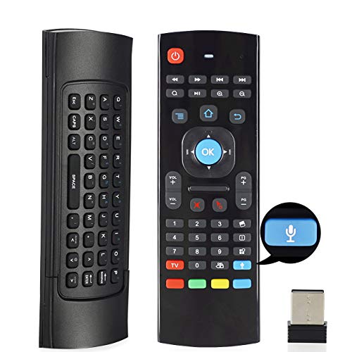 CHUNGHOP MX3 Voice Air Mouse Mini Keyboard Wireless Remote