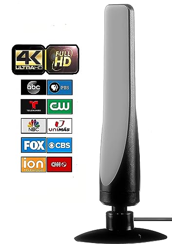 ANTIER TV Antenna - HD Indoor Antenna with 8K and 4K Support