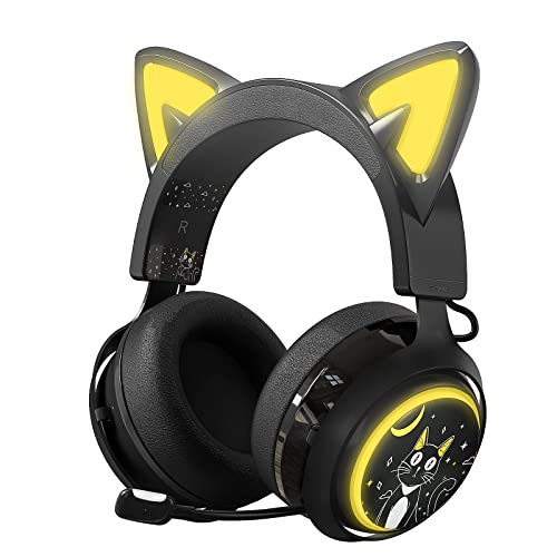 SOMIC Cat Ear Headphones - PS5, PS4, PC Gaming Headset