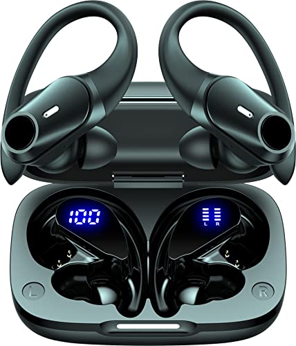 GOLREX Wireless Earbuds with Dual LED Digital Display