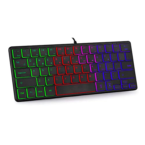 abucow RGB Backlit Mini Keyboard