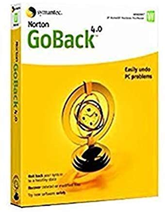 Norton GoBack 4.0 - Reliable Computer Tool by Symantec