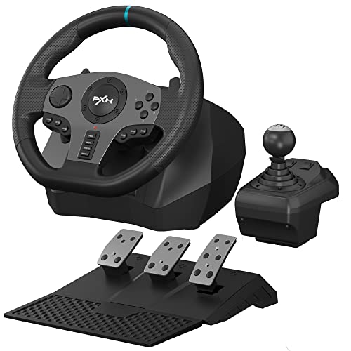 PXN V9 Gaming Racing Wheel with Pedals and Shifter