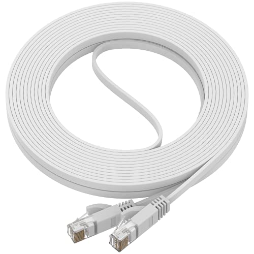 Ultra Clarity Cat 6 Ethernet Cable - 15 ft, White