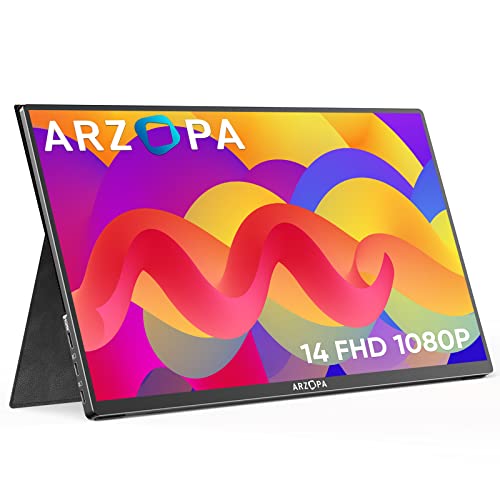 ARZOPA 14.0" Ultra Slim Portable Laptop Monitor