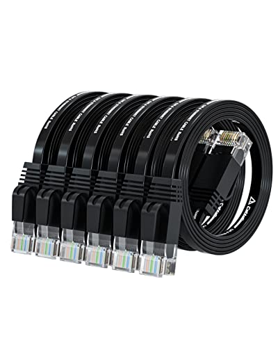 Cat 6 Ethernet Cable Pack - Short and High Bandwidth