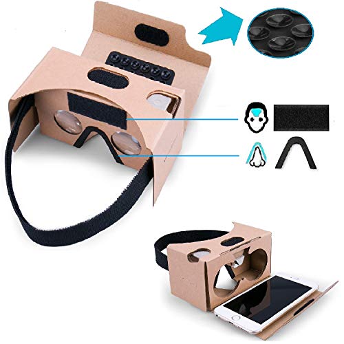 Google Cardboard VR Multiple Complete Set - Affordable, Comfortable VR Kit