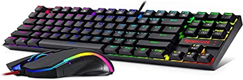 Redragon K552-RGB-BA Mechanical Gaming Keyboard and Mouse Combo
