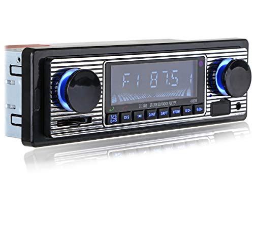 Vintage Classic Bluetooth Car Stereo