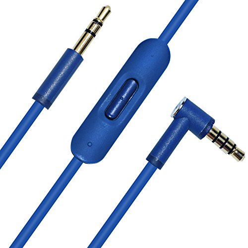 Replacement Audio Cable Cord for Beats Headphones (Blue)