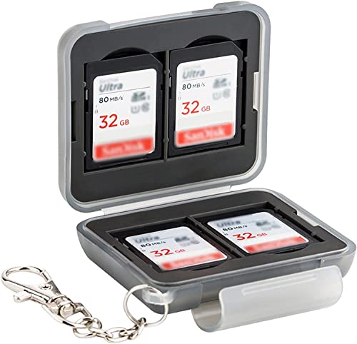 Portable 12 Slots Memory Card Case