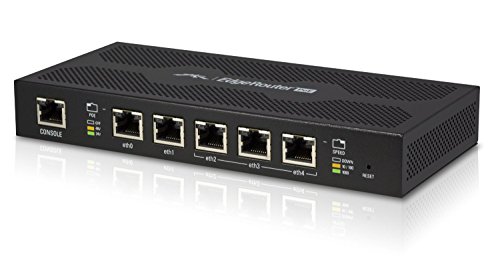 Highly Configurable Edgerouter Poe-5-Port Router with Poe