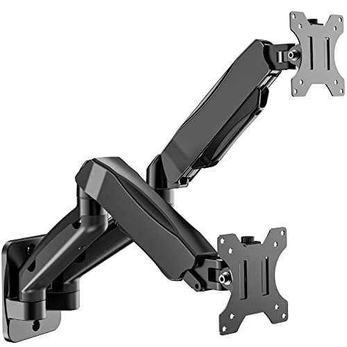 Fully Adjustable Dual Monitor Wall Mount