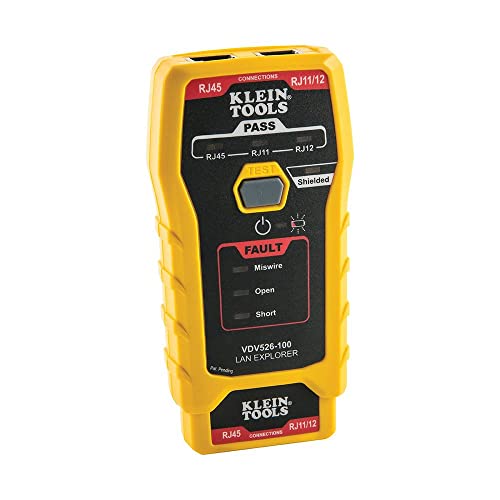 Klein Tools VDV526-100 Network LAN Cable Tester