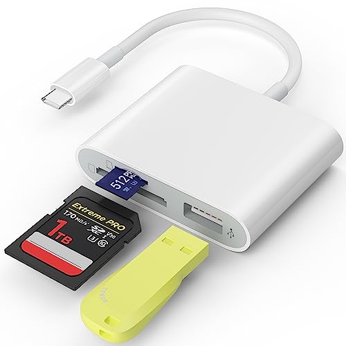 Versatile SD Card Reader USB C with USB 3.0 Port