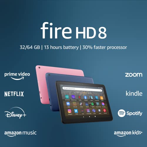 Fire HD 8 Tablet 2022: Portable Entertainment with Enhanced Performance