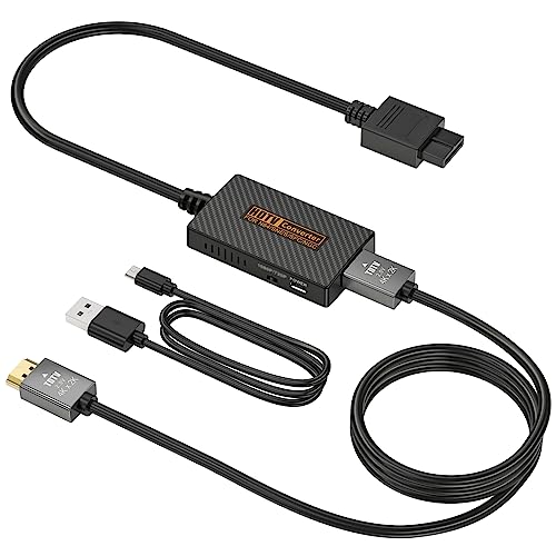 RuntoGOL N64 Gamecube to HDMI Adapter Converter Cable