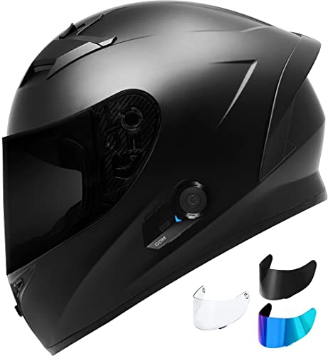 Bluetooth Motorcycle Helmet - Medium