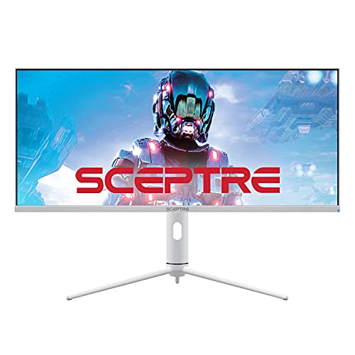 Sceptre 34" White UltraWide Monitor