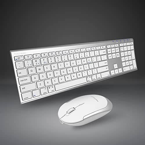 Macally Premium Bluetooth Keyboard and Mouse Combo