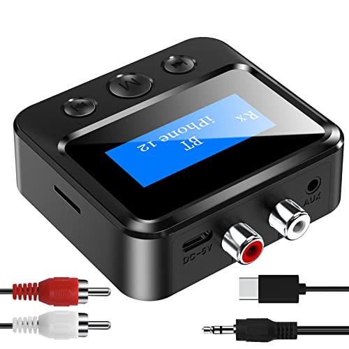 Bluetooth 5.0 Transmitter Receiver for Wireless Audio Enhancement
