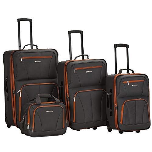 Rockland Journey Softside Luggage Set, 4-Piece - Affordable and Functional