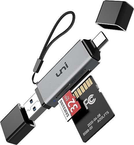 High-Speed USB C to Micro SD Card Reader Adapter