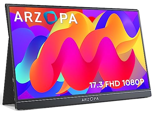 ARZOPA 17.3 Inch Portable Monitor