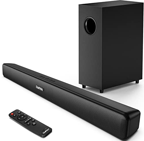 RIOWOIS Sound Bar with Subwoofer