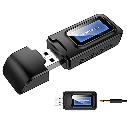 Bluetooth Transmitter Receiver with LCD Display