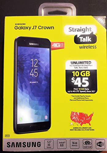 Straight Talk Samsung Galaxy J7 Crown - Affordable Prepaid Smartphone