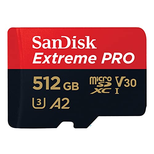 SanDisk 512GB Extreme Pro microSD UHS-I Card