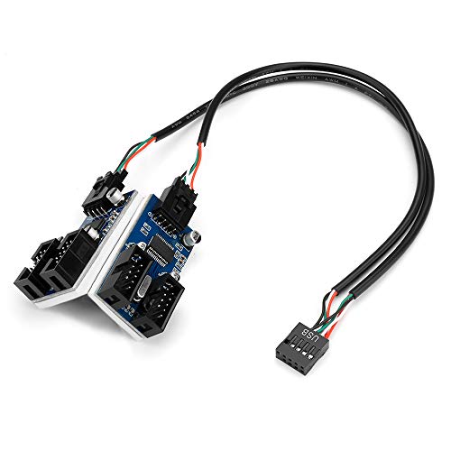 Rocketek USB Splitter Cable Connector for PC Motherboard