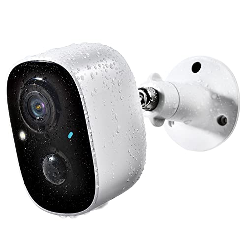 Wireless Outdoor Security Camera 1080P Night Vision AI Motion Detection