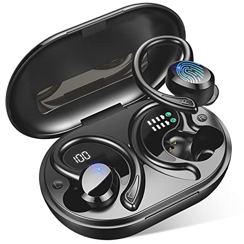Sport Bluetooth 5.3 Headphones with Earhooks Wireless Earphones