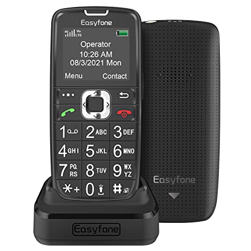 Easyfone Prime-A6 4G Big Button Cell Phone