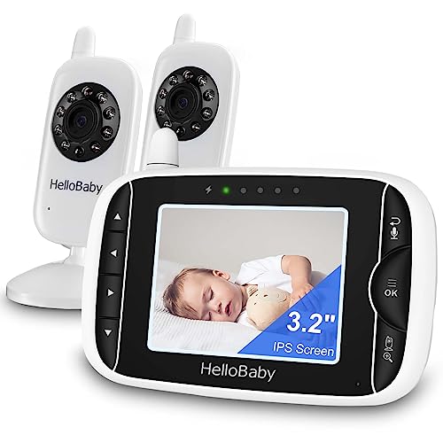 HelloBaby Baby Monitor with 2 Cameras