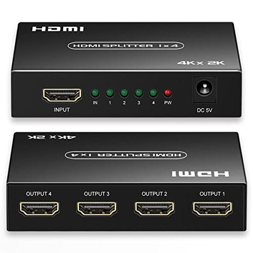 4K HDMI Splitter for Multi-Display Setup