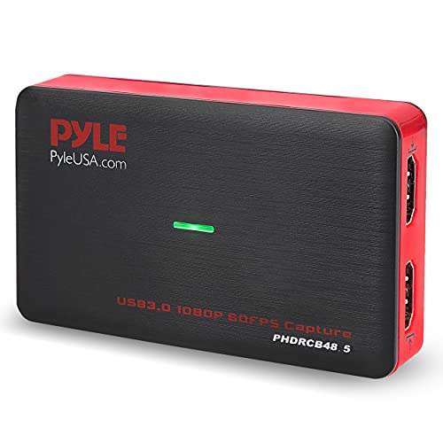 Pyle Video Game Capture Card - PHDRCB48