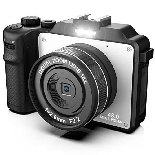 4K Vlogging Camera with WiFi & 18X Digital Zoom
