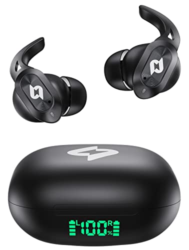 Bluetooth Headphones with Wireless Charging Case