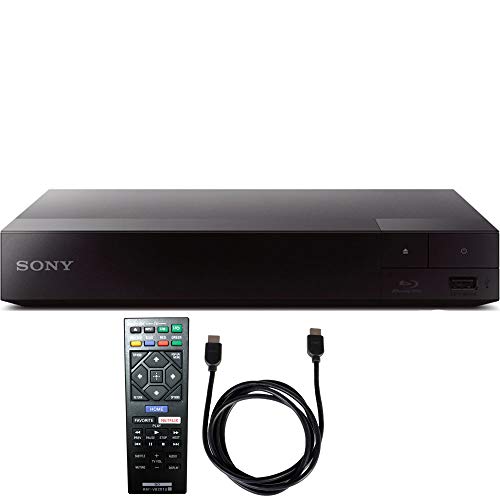 Sony Streaming Blu-ray Player with Wi-Fi and HDMI Cable
