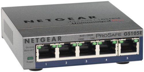 NETGEAR 5-Port Gigabit Ethernet Switch with Smart Management
