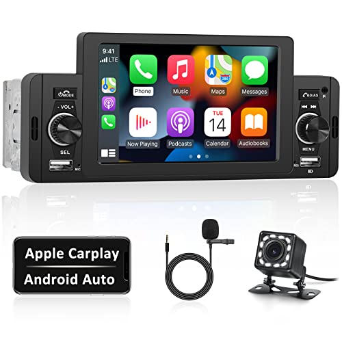 Touchscreen Car Stereo with Apple CarPlay Android Auto