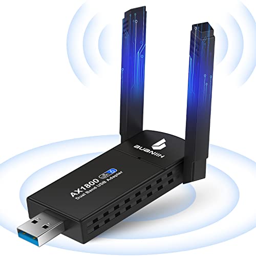 PC WiFi Antenna,USB WiFi Adapter,1800Mbps Dual Band